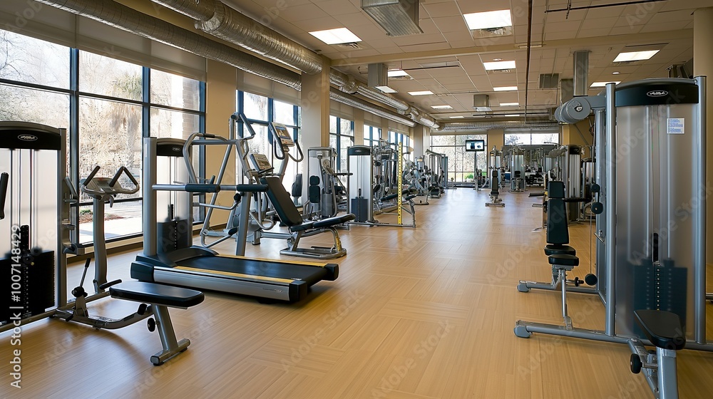gym with state-of-the-art equipment gym with state-of-the-art equipment