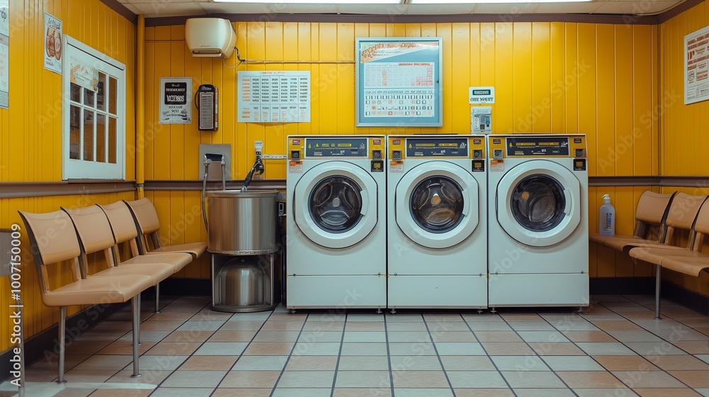laundromat with modern machines and a convenient location laundromat with modern machines and a convenient location
