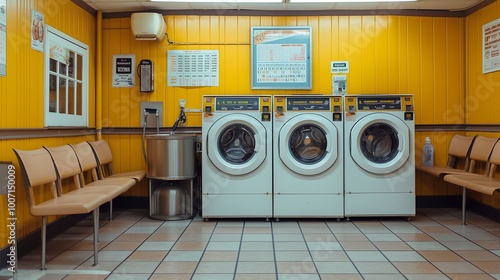 laundromat with modern machines and a convenient location