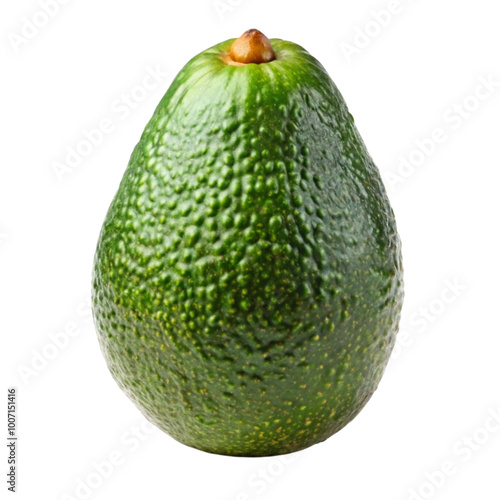 Delicious Avocado Isolated on Transparent Background, Ideal for Health and Wellness Lifestyle, Culinary Uses
