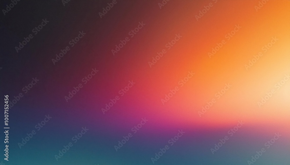 Multi-Color Fusion Gradient Background with Blur and Noise Grain Texture Multi-Color Fusion Gradient Background with Blur and Noise Grain Texture