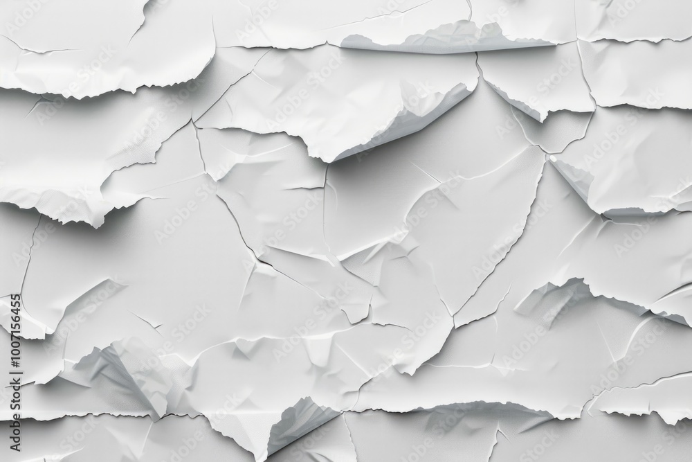 A close-up of a worn-out concrete wall with cracks and damage A close-up of a worn-out concrete wall with cracks and damage
