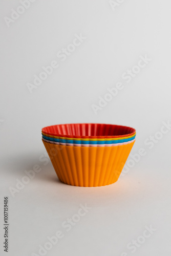 Cake pan isolated backgound