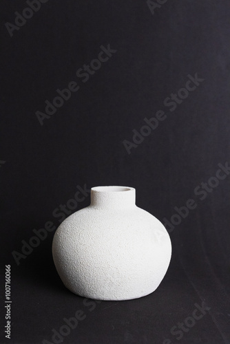 white ceramic vase