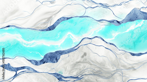 Wallpaper Mural Modern stylish texture, waves background, marble texture	 Torontodigital.ca