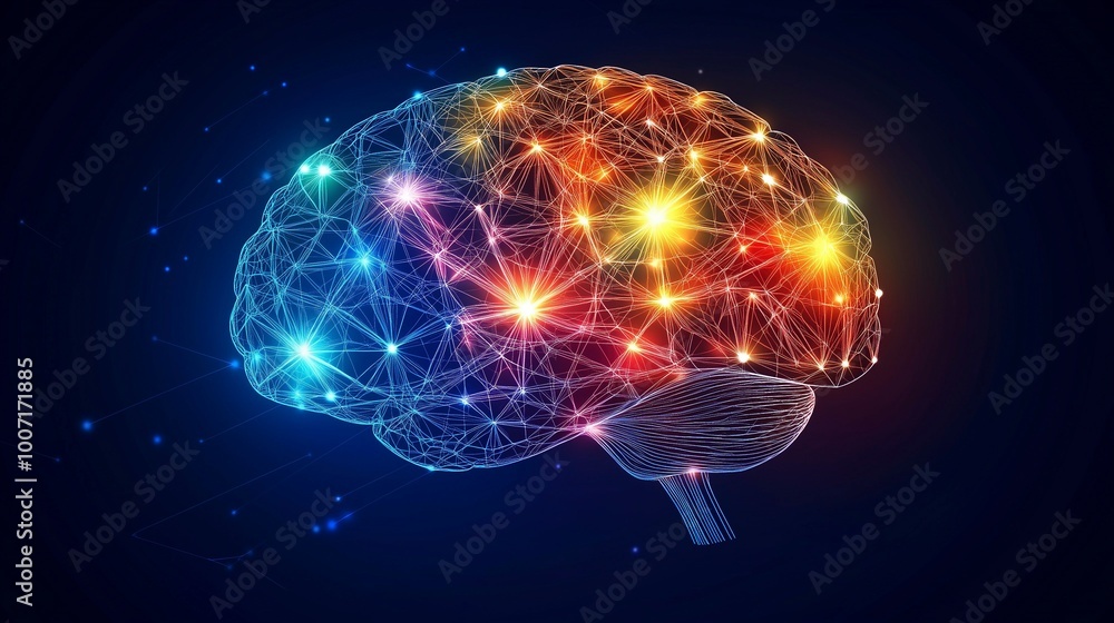 Brain potential. Ideas and innovation. Free your mind. Synapses and artificial intelligence. Cloud and globalization. Human anatomy and brain, side view. Neurons. Ai generative Brain potential. Ideas and innovation. Free your mind. Synapses and artificial intelligence. Cloud and globalization. Human anatomy and brain, side view. Neurons. Ai generative