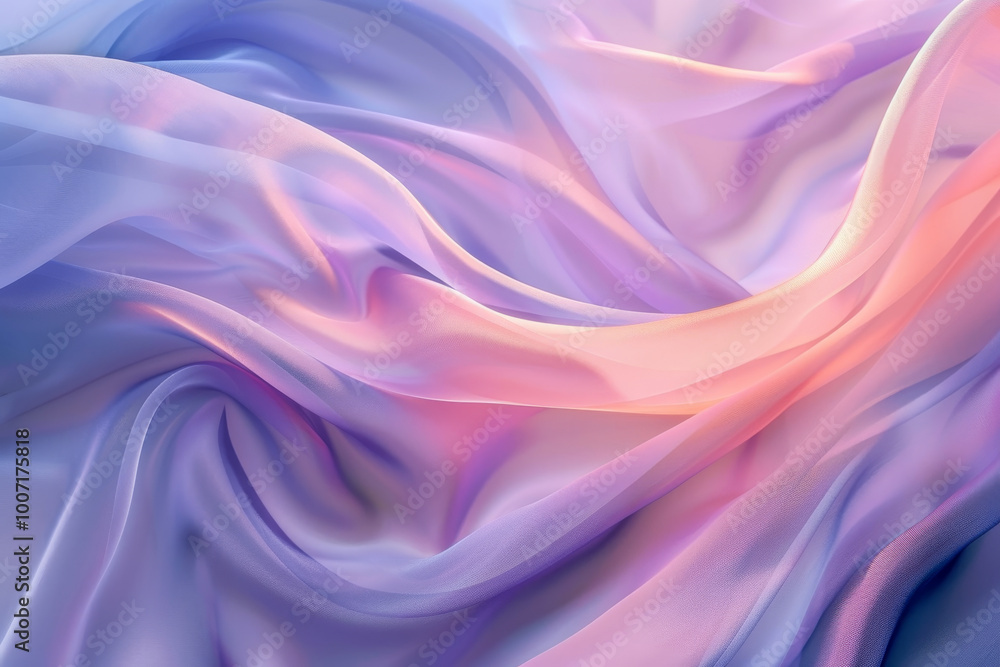 A purple and pink fabric with a wave pattern A purple and pink fabric with a wave pattern