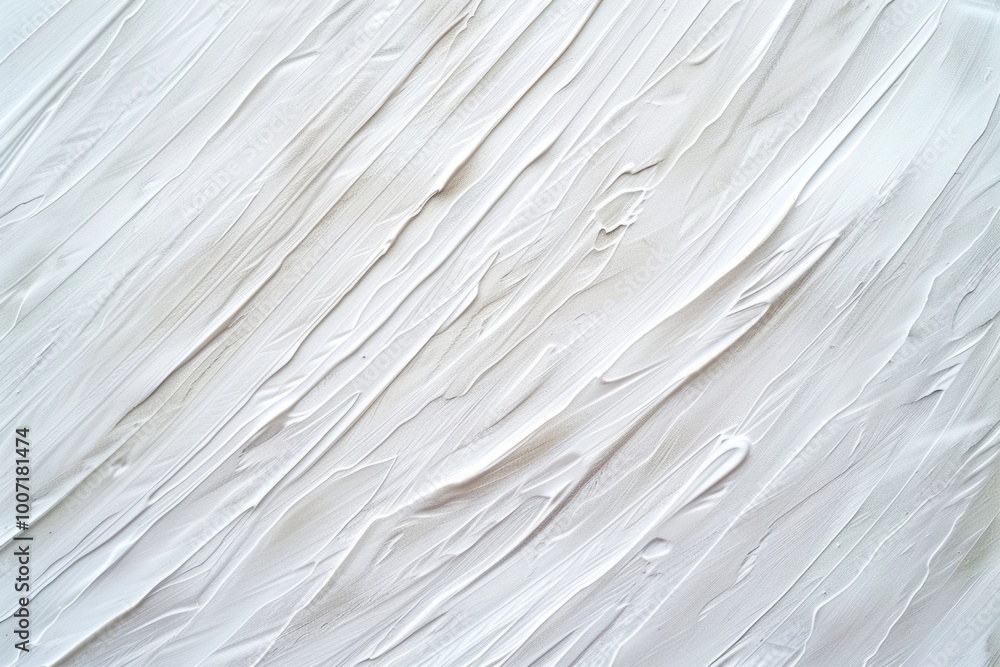 Obraz premium A close-up view of a white painting on a wall, suitable for use in interior design or art-related projects