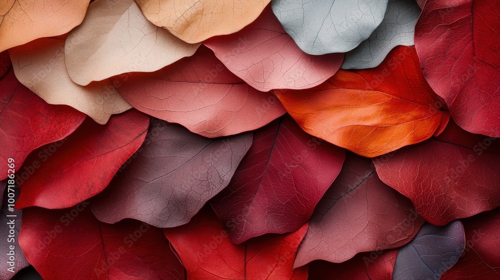 A collection of vibrant autumn leaves in rich shades of red, orange, and yellow, arranged to highlight their natural texture and seasonal beauty. A collection of vibrant autumn leaves in rich shades of red, orange, and yellow, arranged to highlight their natural texture and seasonal beauty.