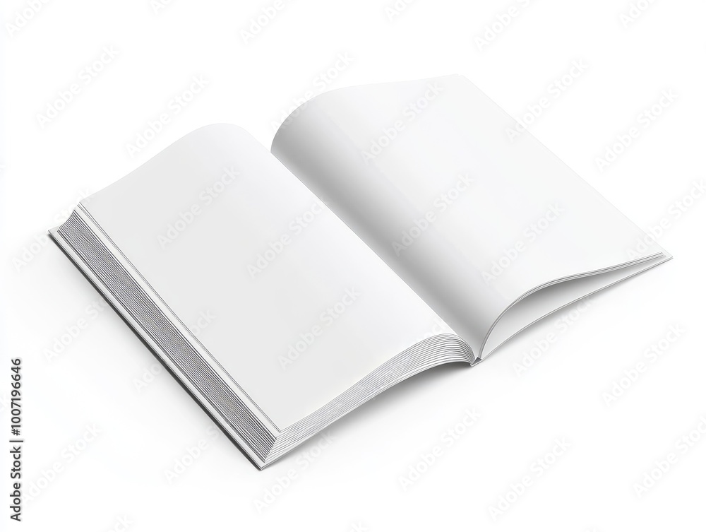 blank white book blank white book