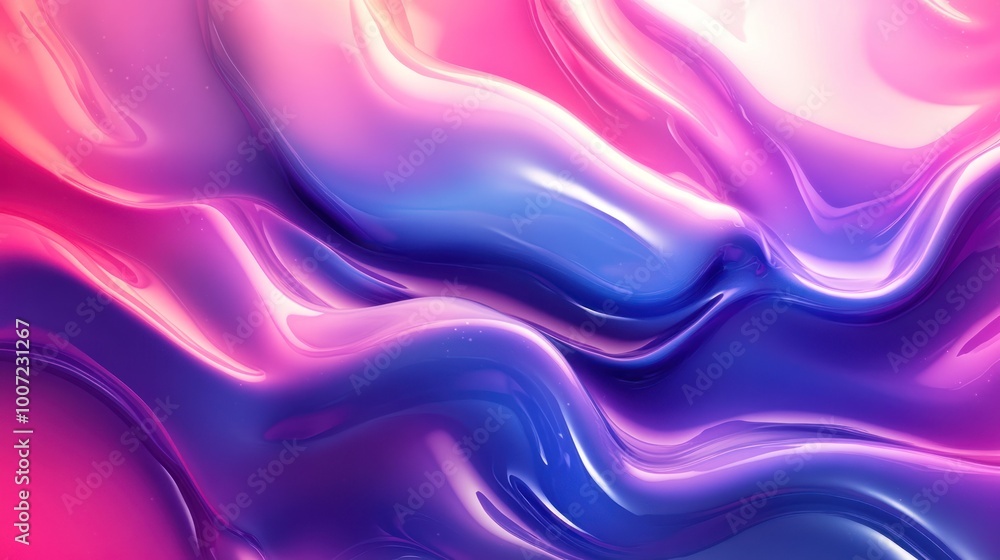 Abstract colorful liquid background with pink, purple, and blue tones. Abstract colorful liquid background with pink, purple, and blue tones.