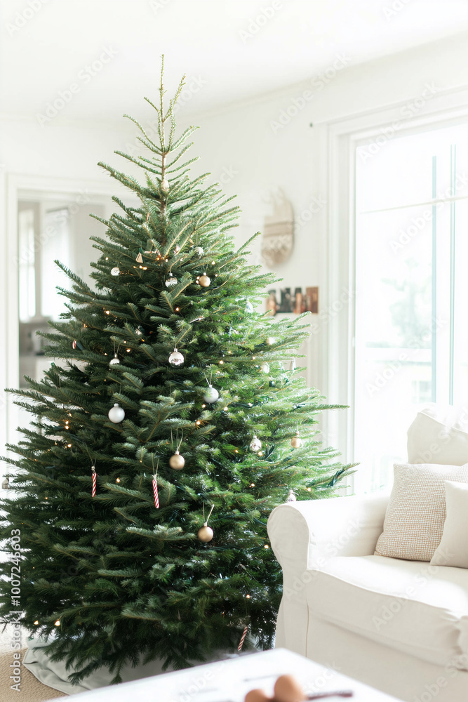 festive and inviting atmosphere in your home with this beautifully decorated Christmas tree, adorned with shimmering elegant ornaments, festive and inviting atmosphere in your home with this beautifully decorated Christmas tree, adorned with shimmering elegant ornaments,