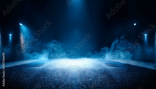 Wallpaper Mural scene with lights Torontodigital.ca