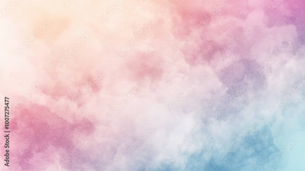 Colorful Cloud Background with Soft Gradients Colorful Cloud Background with Soft Gradients