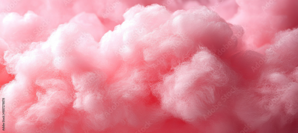 Seamless Cotton Candy Pink Pattern Seamless Cotton Candy Pink Pattern