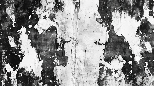 Wallpaper Mural A close-up shot of peeling paint on a worn-out wall Torontodigital.ca