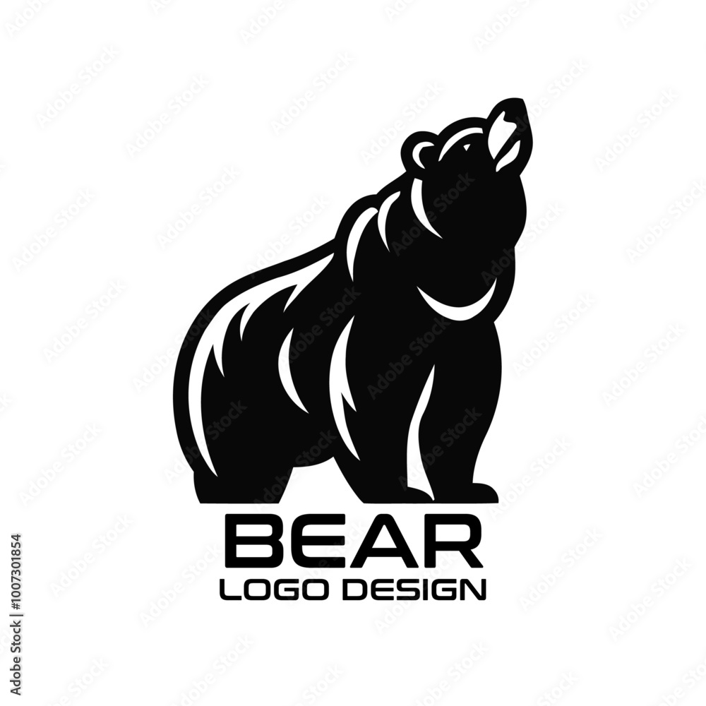 Fototapeta premium Bear Vector Logo Design