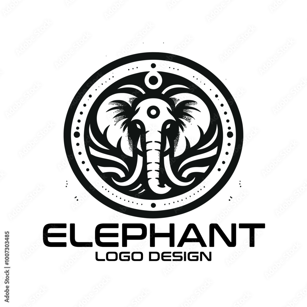 Elephant Vector Logo DesignVector Logo Design Elephant Vector Logo DesignVector Logo Design