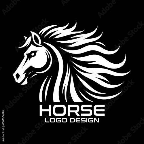 Horse Vector Logo Design