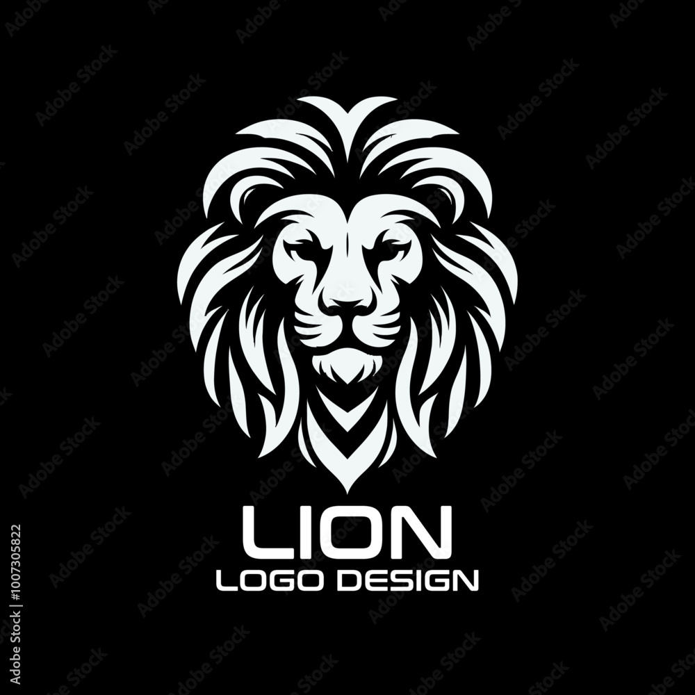 Lion Vector Logo Design Lion Vector Logo Design