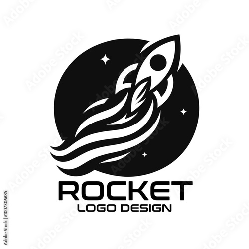 Rocket Vector Logo Design