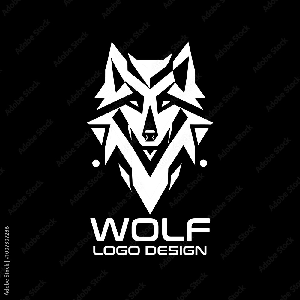 Wolf Vector Logo Design Wolf Vector Logo Design
