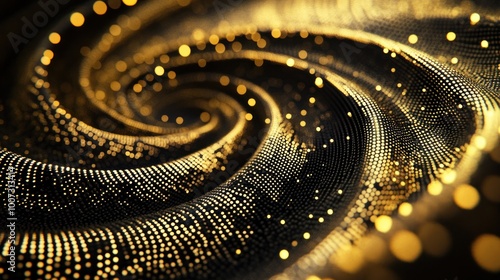 Abstract Golden Spiral