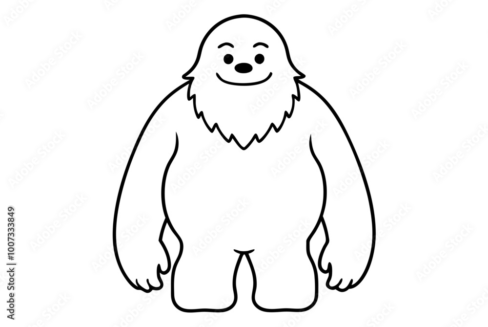 Vector Illustration of a Friendly Yeti Smiling in a Snowy Landscape with Playful Animals and Bright Colors
Vector Illustration of a Friendly Yeti Smiling in a Snowy Landscape with Playful Animals and Bright Colors