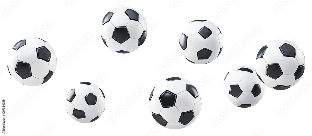 PNG Soccer balls border soccer background floating. PNG Soccer balls border soccer background floating.