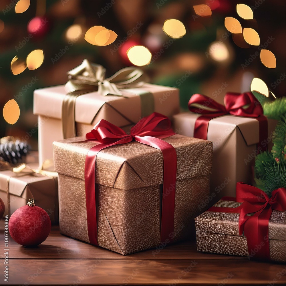 Obraz premium クリスマスプレゼント