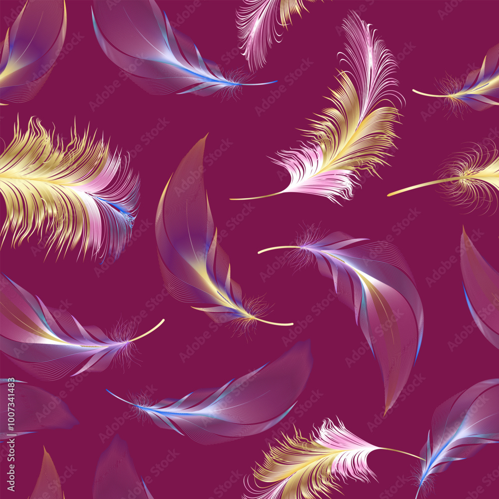Obraz premium Abstract seamless pattern,