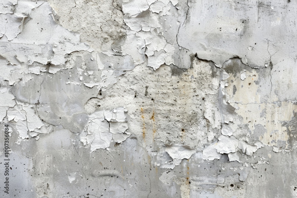 Obraz premium Abstract white grunge cement wall texture background.