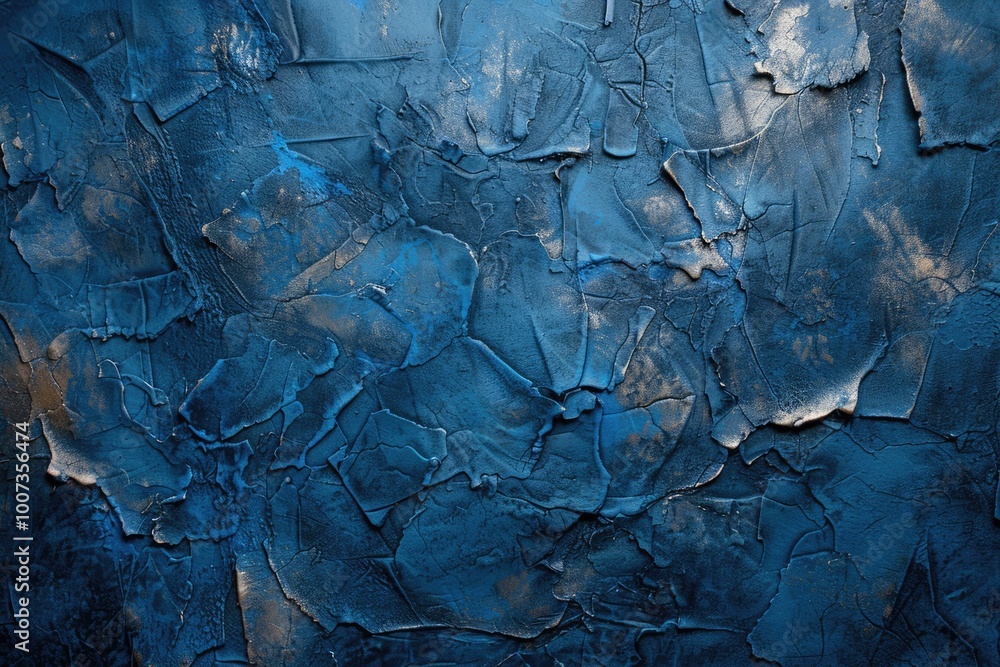 Dark Blue Venenterior Wall with Abstract Stucco Texture for Design Dark Blue Venenterior Wall with Abstract Stucco Texture for Design