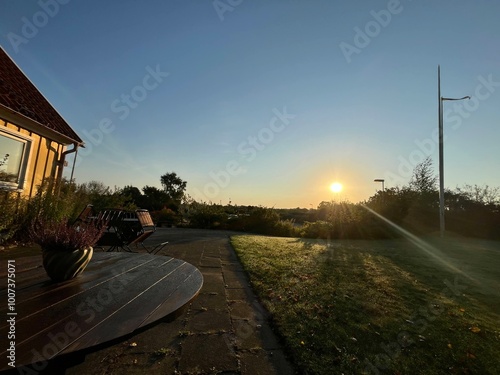 Bilde på lerret Sunrise Serenity