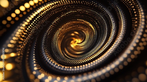 Abstract Golden Spiral