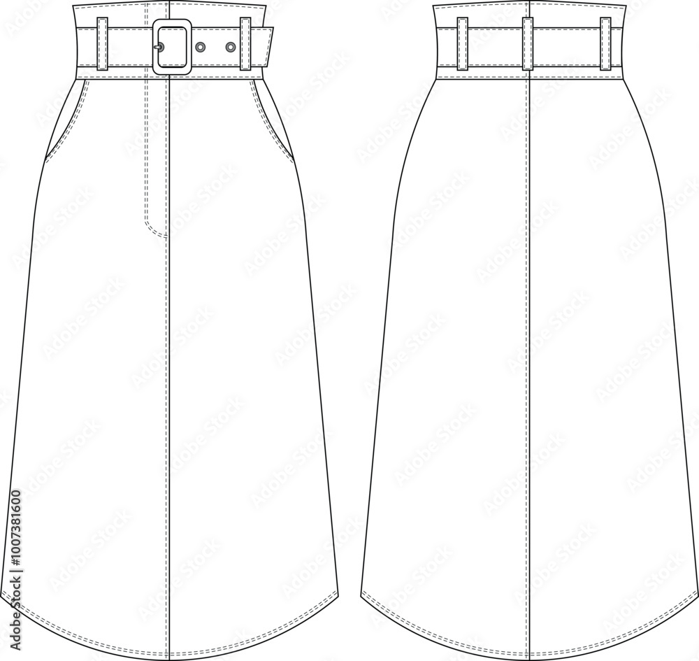 with pocket belted zippered a line midi long maxi skirt denim jean cotton template technical drawing flat sketch cad mockup fashion woman design style model
with pocket belted zippered a line midi long maxi skirt denim jean cotton template technical drawing flat sketch cad mockup fashion woman design style model
