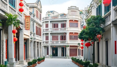 Shantou's Little Park - explore historical streets and buildings that bridge tradition and modernity. #1007403412