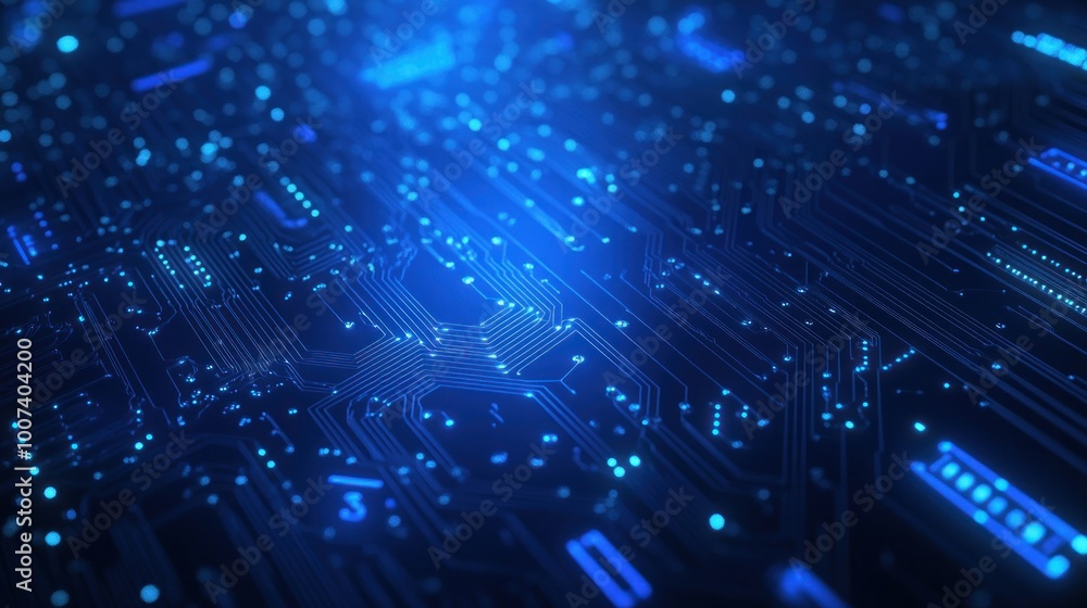 Abstract Circuit Board Abstract Circuit Board