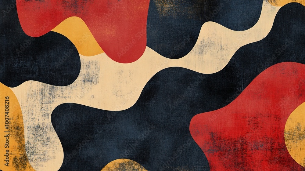 Abstract Colorful Shapes Pattern Background Design Abstract Colorful Shapes Pattern Background Design