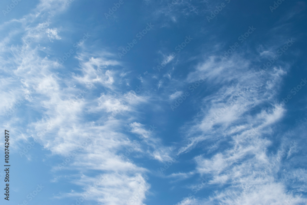gentle white clouds in the blue sky gentle white clouds in the blue sky
