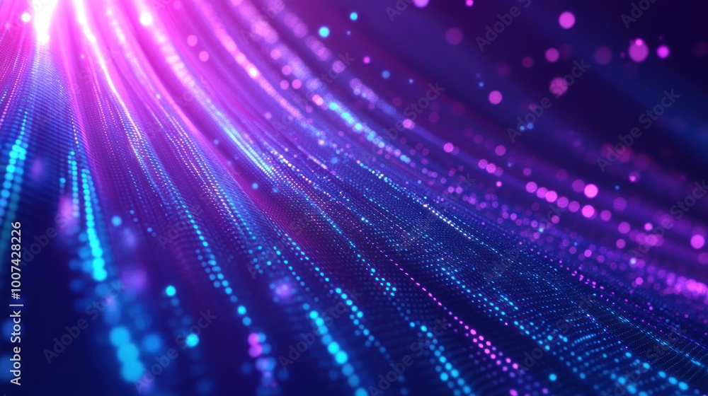 Abstract Purple and Blue Lights Abstract Purple and Blue Lights