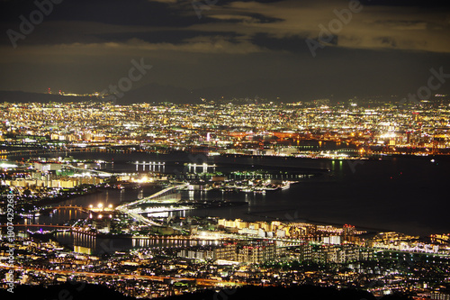 Wallpaper Mural デートスポットから見る大都市の夜景 Torontodigital.ca