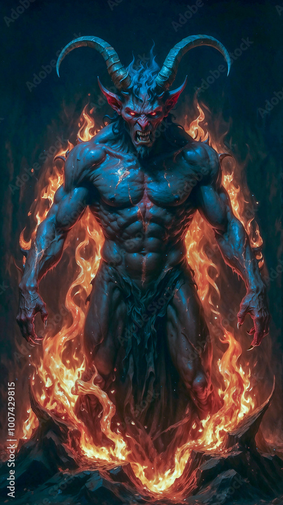 Demon appearing Demon appearing