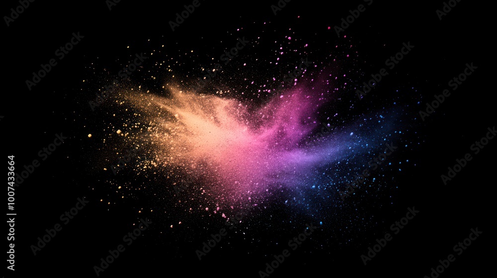 Colorful Powder Explosion Colorful Powder Explosion