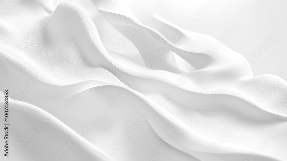 Abstract White Fabric Texture Abstract White Fabric Texture