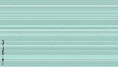 Subtle striped texture in soft mint green tones for background design 