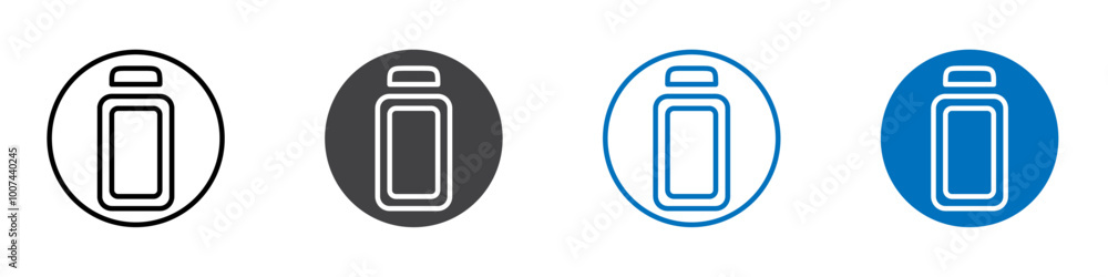 Battery full icon Isolated on white background vector set Battery full icon Isolated on white background vector set