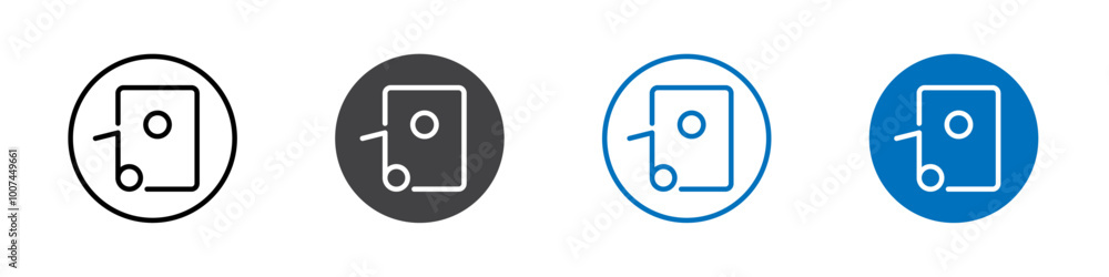 Music player icon Isolated on white background vector set Music player icon Isolated on white background vector set