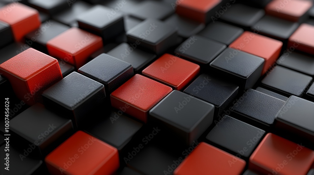 Vibrant Multicolor 3D Geometric Cube Pattern Adding Depth to Background Design Vibrant Multicolor 3D Geometric Cube Pattern Adding Depth to Background Design