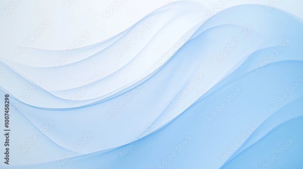 Obraz premium Abstract Blue Waves Background